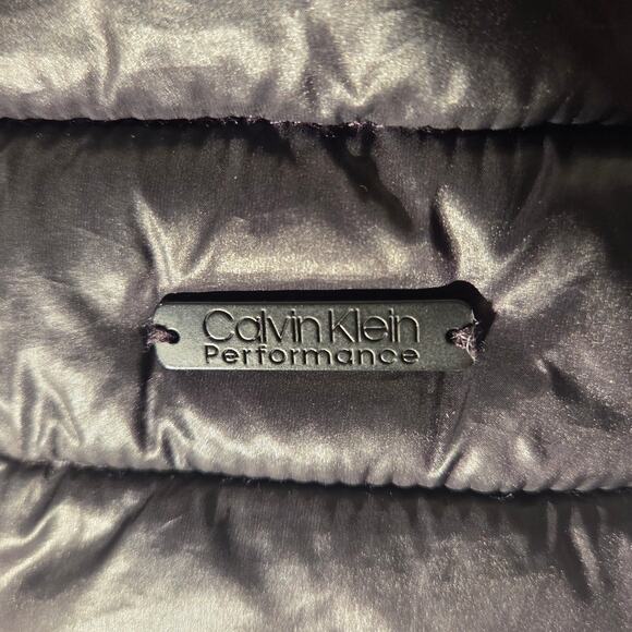 Calvin Klein Women's Black Puffer Jacket - Size 2X - Picture 7 of 9